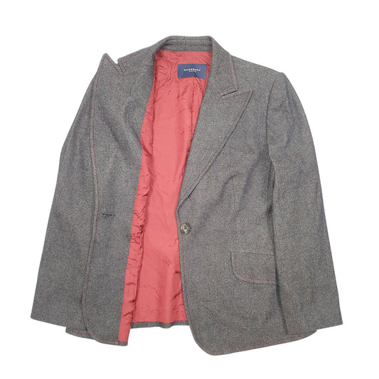 Womens Black Burberry Wool Baryste Coat