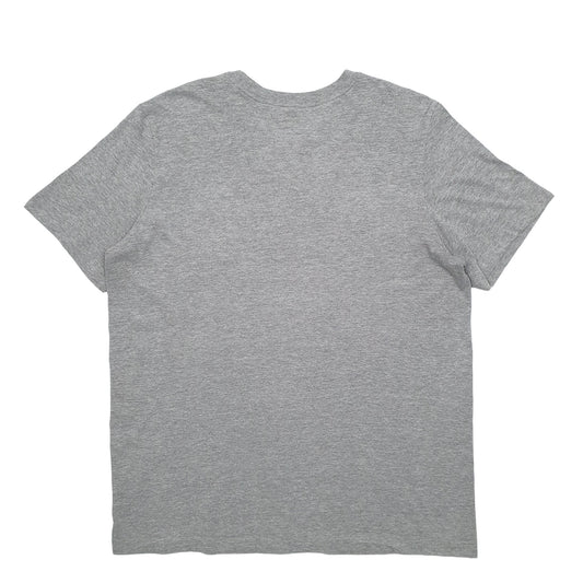 Mens Grey Nike Spellout Short Sleeve T Shirt