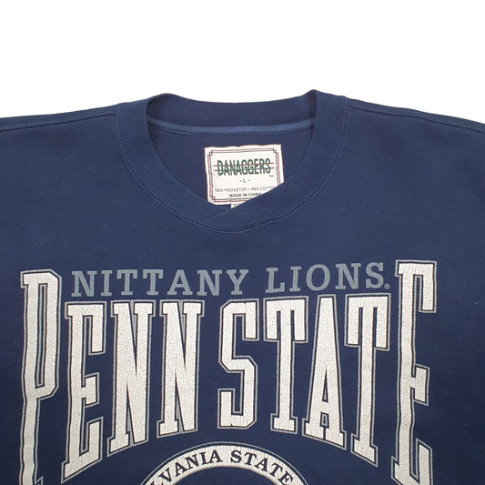 Mens Navy Danaggers Penn State Nittany Lions Pennsylvania University 1855 Crewneck Jumper