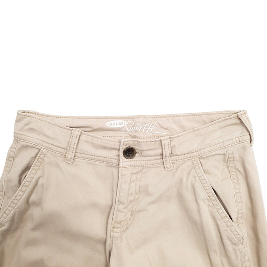 Womens Beige Old Navy Sweetheart Chino Trousers