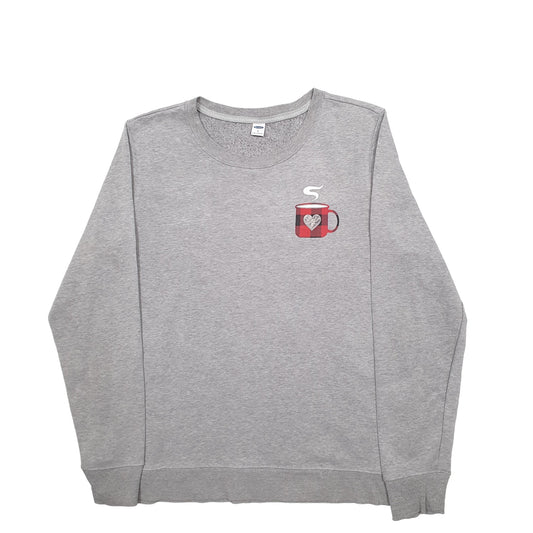 Mens Grey Old Navy Crewneck Jumper
