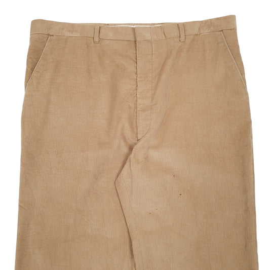 Mens Beige Levis Sport Corduroy Trousers