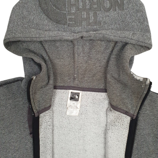 Mens Grey The North Face Full Zip Jumper