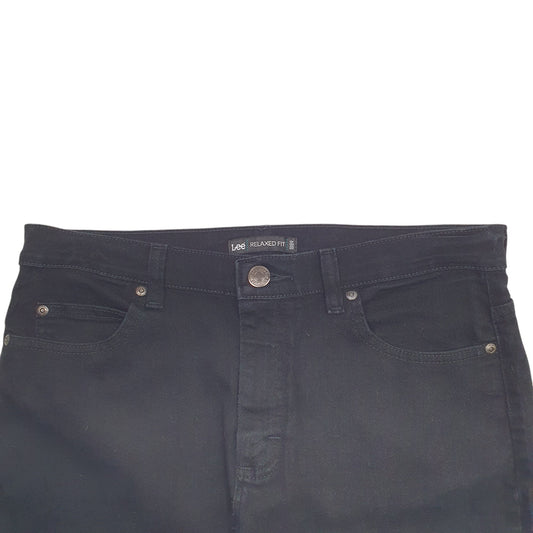 Womens Black Lee Stretch Fit Casual JeansW32 L32