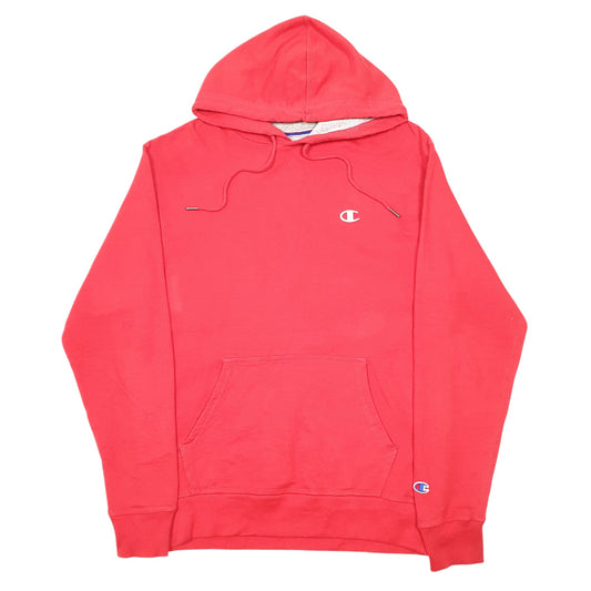 Mens Red Champion Hoodie Jumper