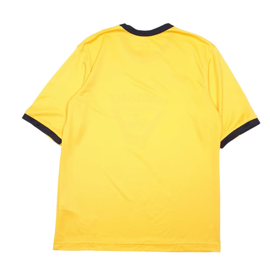 Mens Yellow Nike Vintage Team Vogelsinger Soccer Academy Short Sleeve T Shirt