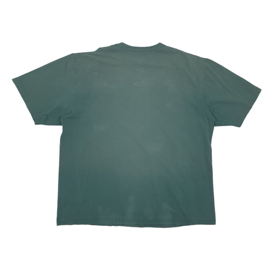 Mens Green Carhartt Short Sleeve T Shirt
