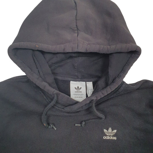 Mens Black Adidas Hoodie Jumper