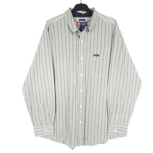 Mens Green Chaps Long Sleeve Shirt