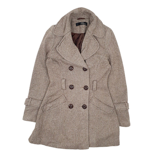 Womens Beige Jane Norman Coat