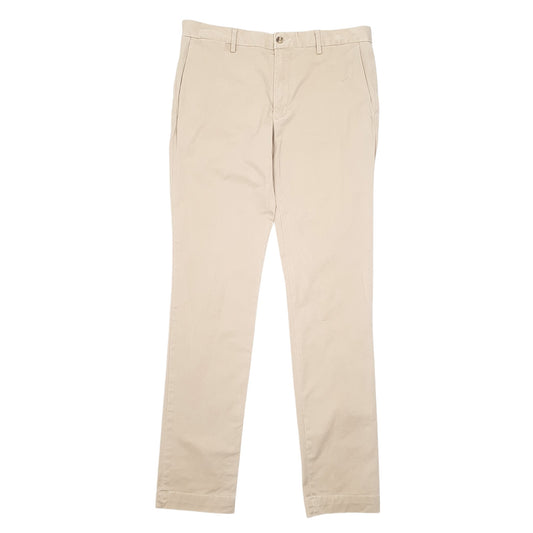 Mens Beige Polo Ralph Lauren Stretch Chino Trousers