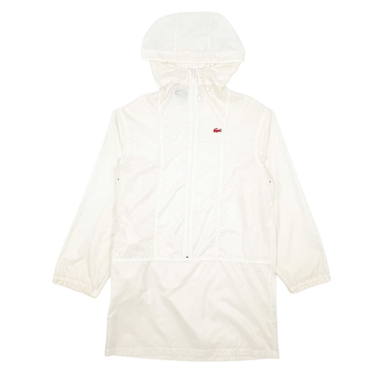 Womens Cream Lacoste Izod Trench Coat