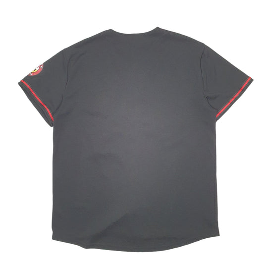 Mens Black Baltimore Orioles MLB Baseball Jersey USA Short Sleeve T Shirt