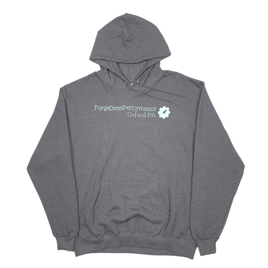 Mens Grey Champion Hoodie Jumper