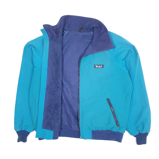 Mens Blue Woolrich Vintage 70s Made in USA Coat