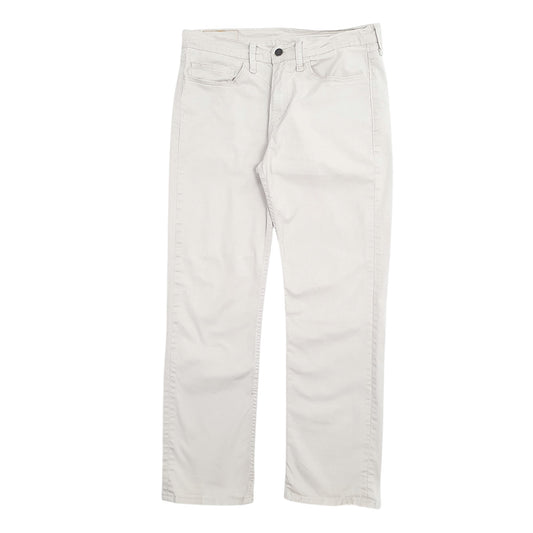 Mens Cream Levis 514 JeansW32 L30