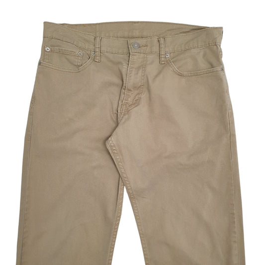 Mens Beige Levis 514 JeansW33 L30