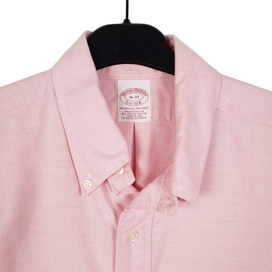 Mens Pink Brooks Brothers Long Sleeve Shirt