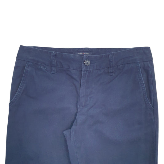 Womens Navy Tommy Hilfiger Chino Trousers