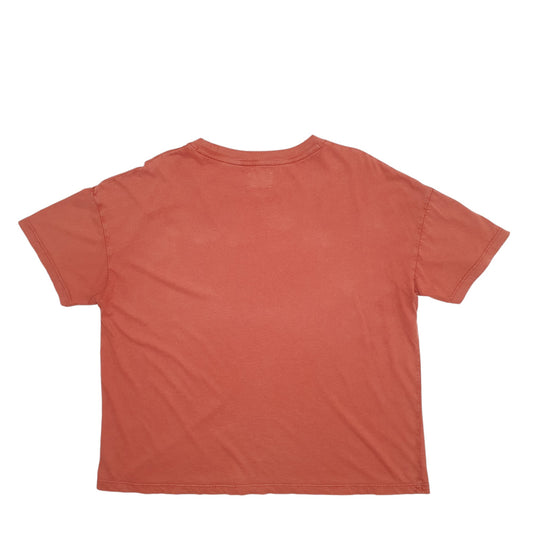 Mens Brown Hish Short Sleeve T Shirt