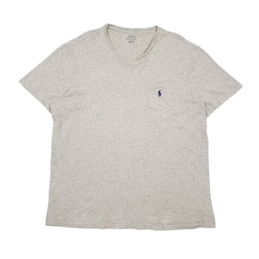 Mens Grey Polo Ralph Lauren Short Sleeve T Shirt