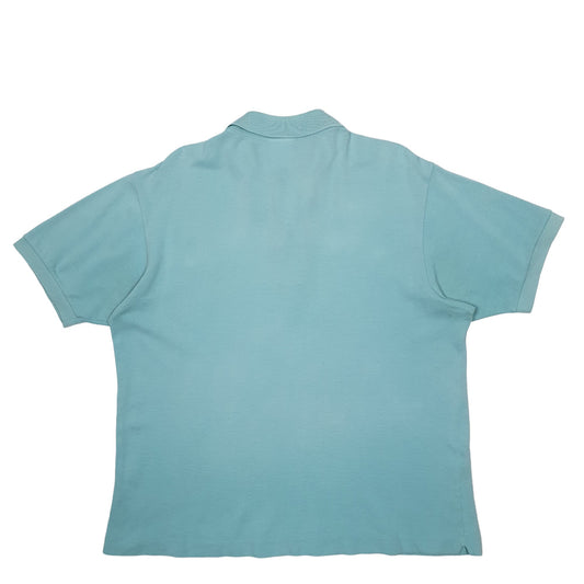 Mens Blue Lacoste Short Sleeve Polo Shirt