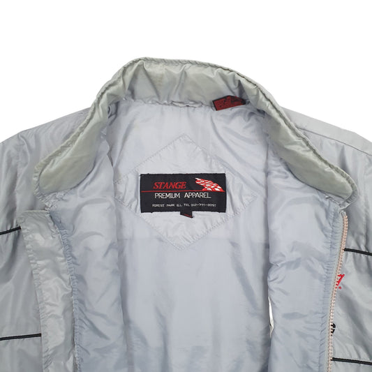Mens Grey Stange Browns Racing Coat