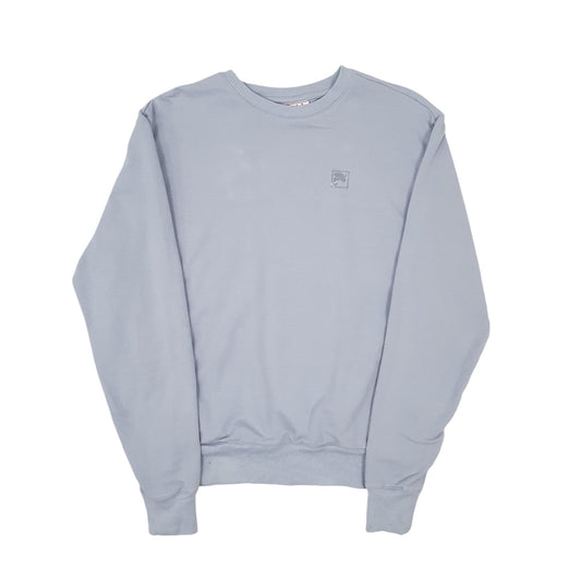 Womens Blue Fila Crewneck Jumper