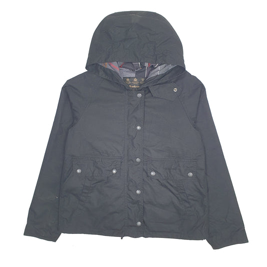 Womens Black Barbour Never Hooded Coat