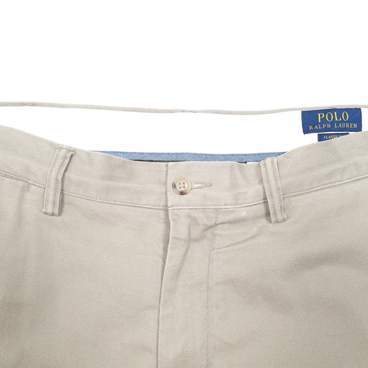 Mens Beige Polo Ralph Lauren Classic Chino Trousers