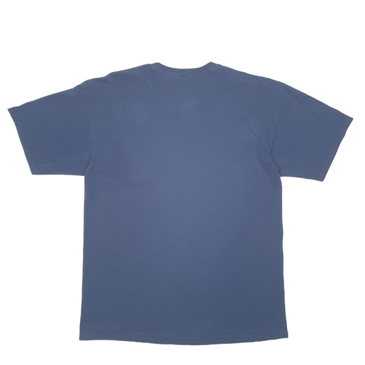 Mens Navy Puma Short Sleeve T Shirt