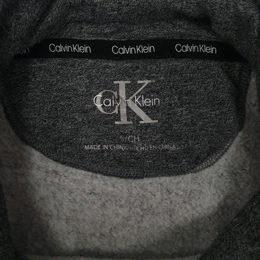 Mens Grey Calvin Klein Turtleneck Jumper