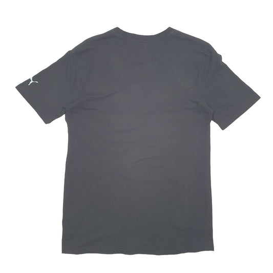 Mens Black Puma Short Sleeve T Shirt