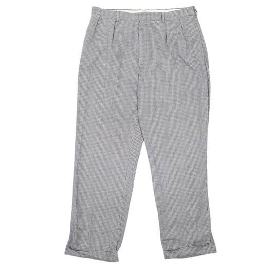 Mens Blue Polo Ralph Lauren Double Pleated Chino Trousers