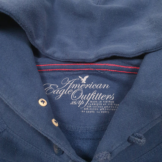 Mens Navy American Eagle Outfitters NYC Hoodie Jumper