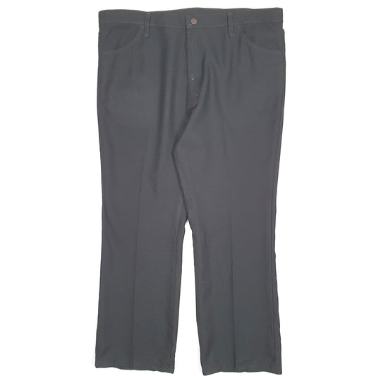 Mens Black Wrangler 82BK Vintage 1990s Chino Trousers