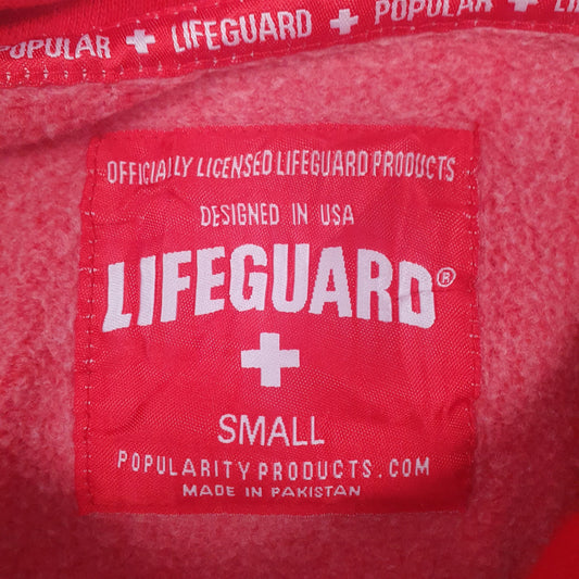 Womens Red Lifeguard Hoodies Jumper