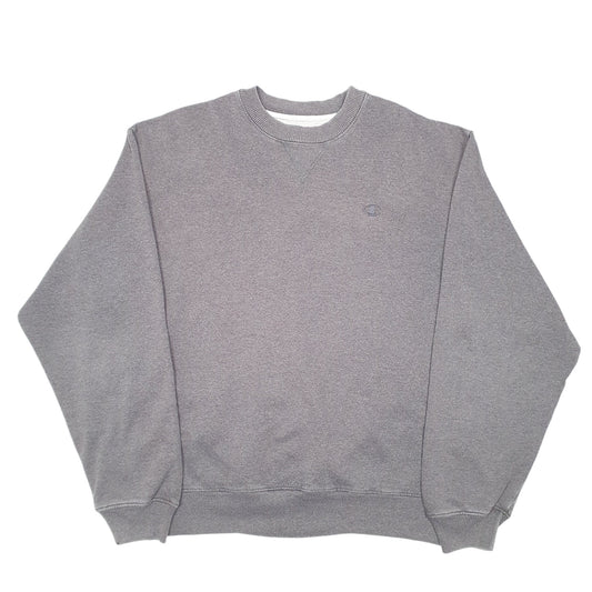 Mens Grey Champion Crewneck Jumper