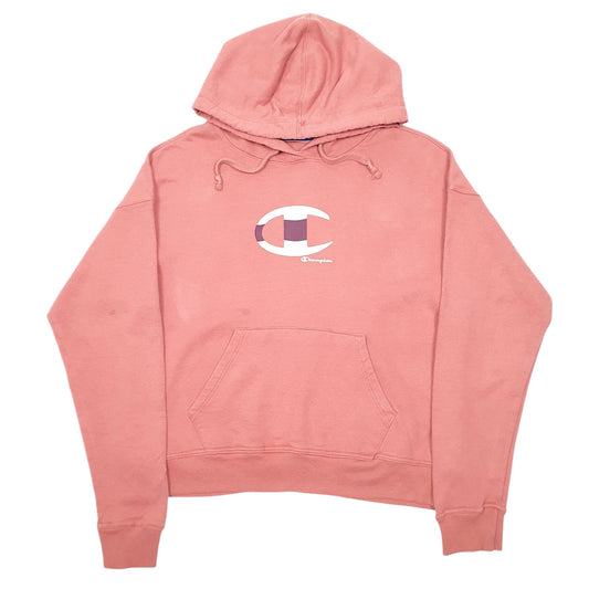 Womens Pink Champion Hoodie Jumper