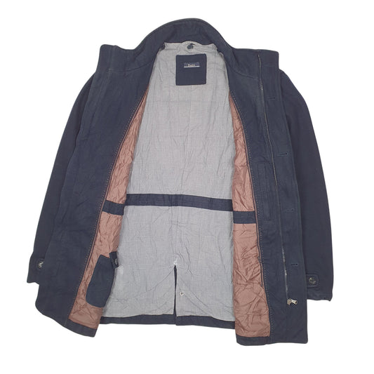 Mens Navy Dustin Coat