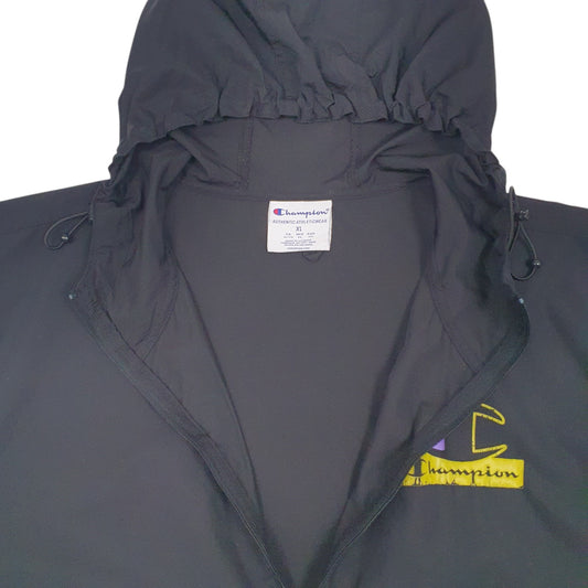 Mens Black Champion Coat