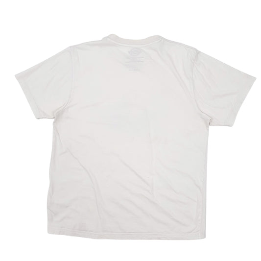 Mens White Dickies Short Sleeve T Shirt
