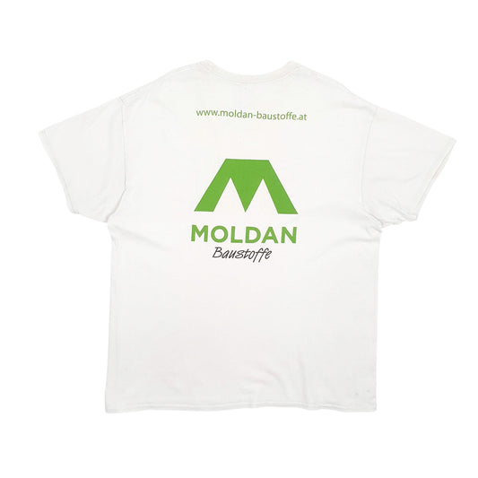 Mens White Gidan Vintage Short Sleeve T Shirt