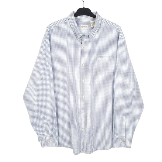 Mens Blue Dockers Long Sleeve Shirt