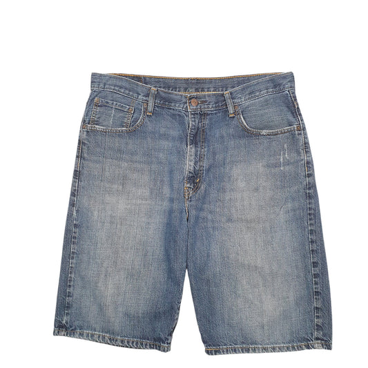 Mens Blue Levis Denim Jeans Jorts 569 Denim Shorts