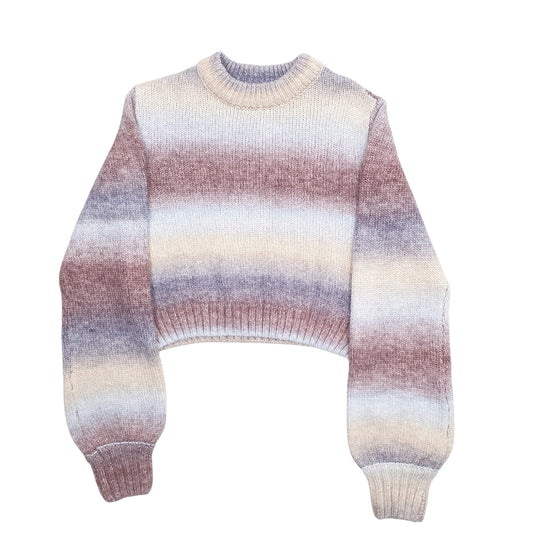 Womens Blue Garage Crewneck Jumper