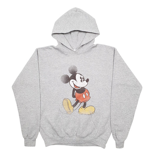 Womens Grey Disney Mickey Mouse Hoodie Jumper