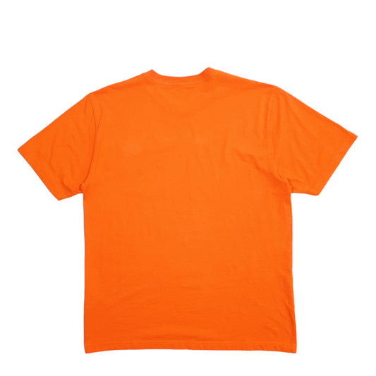 Mens Orange Carhartt Short Sleeve T Shirt