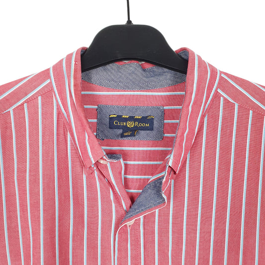 Mens Red Club Room Long Sleeve Shirt