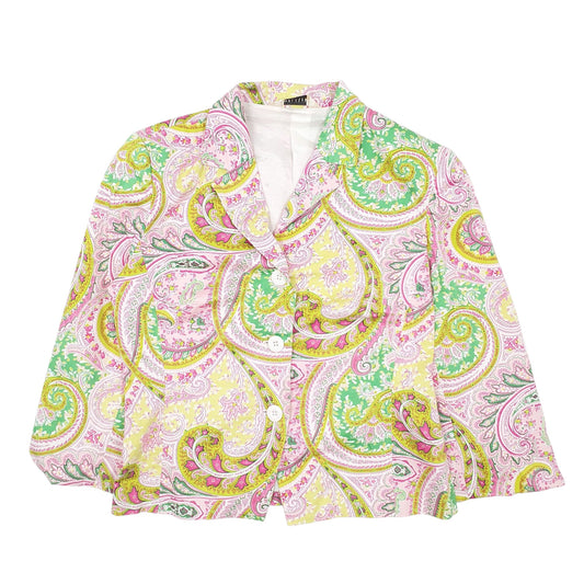 Womens Pink Melrose Vintage Floral Coat